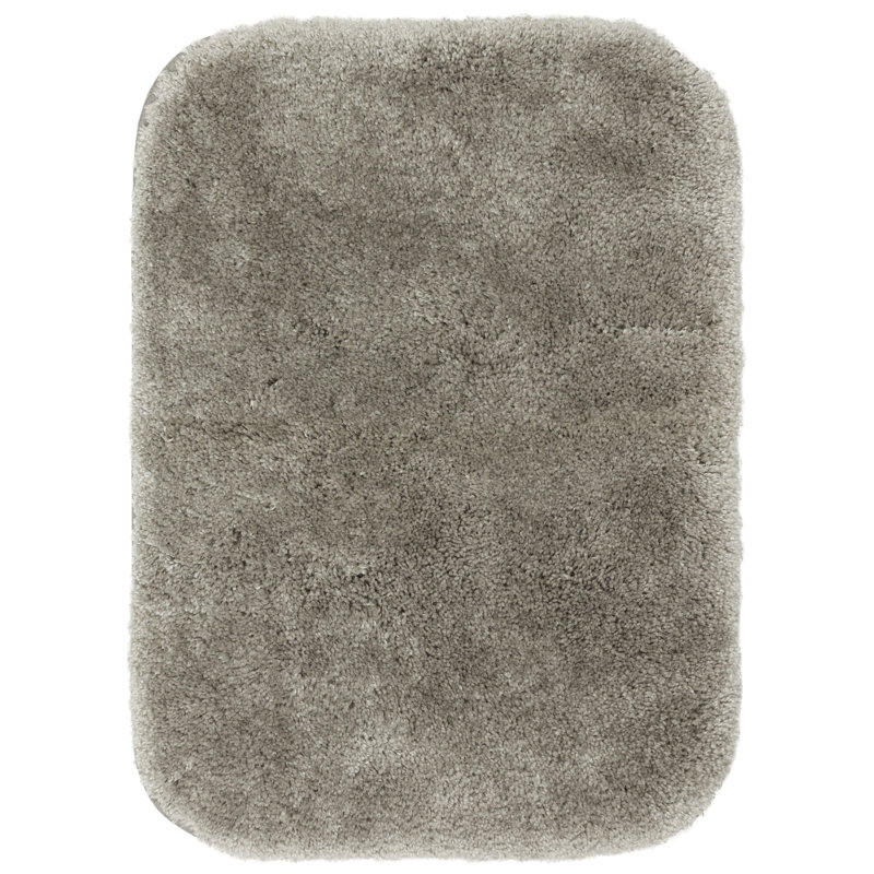 Ebern Designs Gabar Rectangular Nylon NonSlip Solid Bath Rug & Reviews